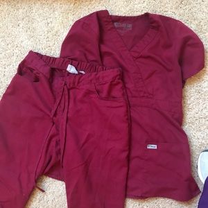 Scrubs Greys Anatomy XS top XSP pants
